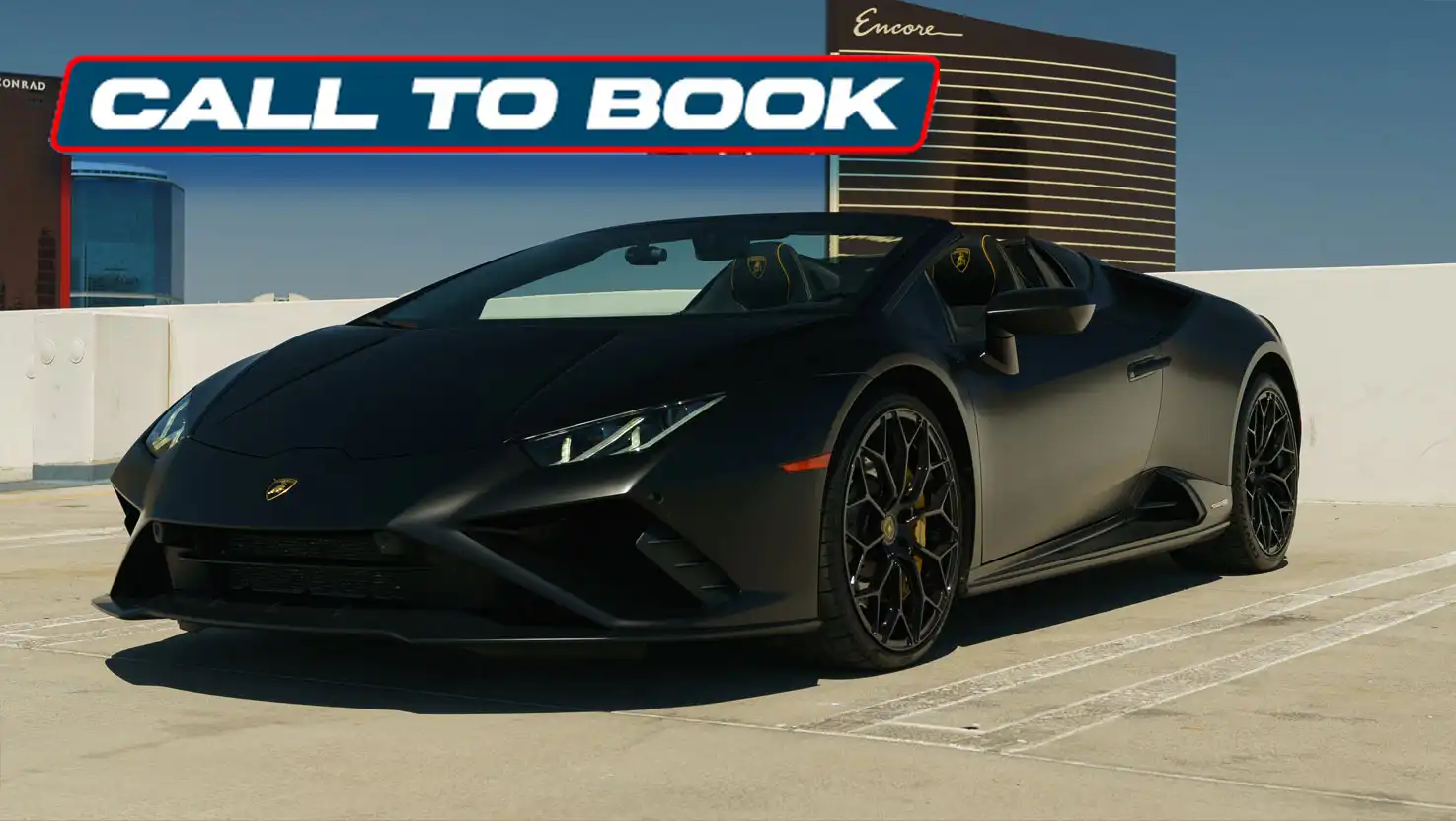 Lamborghini Huracan EVO Spyder — VSSR Exotic Car Rentals